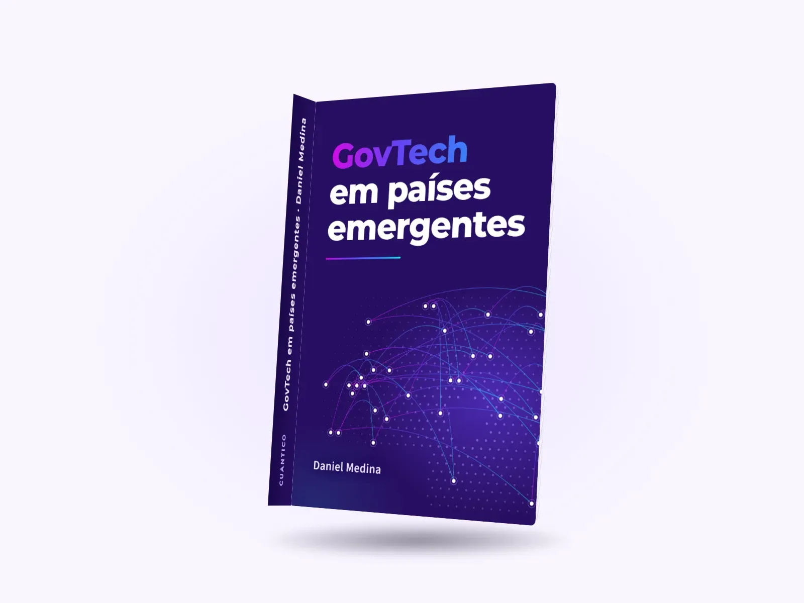 Capa do livro "GovTech em países emergentes", de Daniel Medina